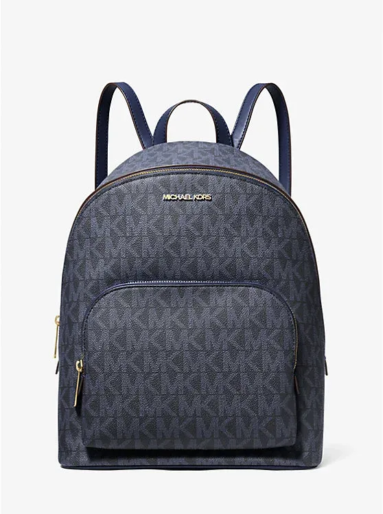 Connie Medium Signature Logo Backpack