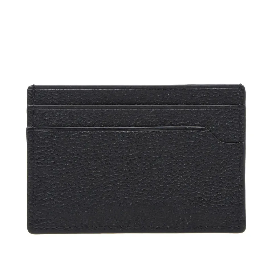 Grained Calfskin Card Holder
