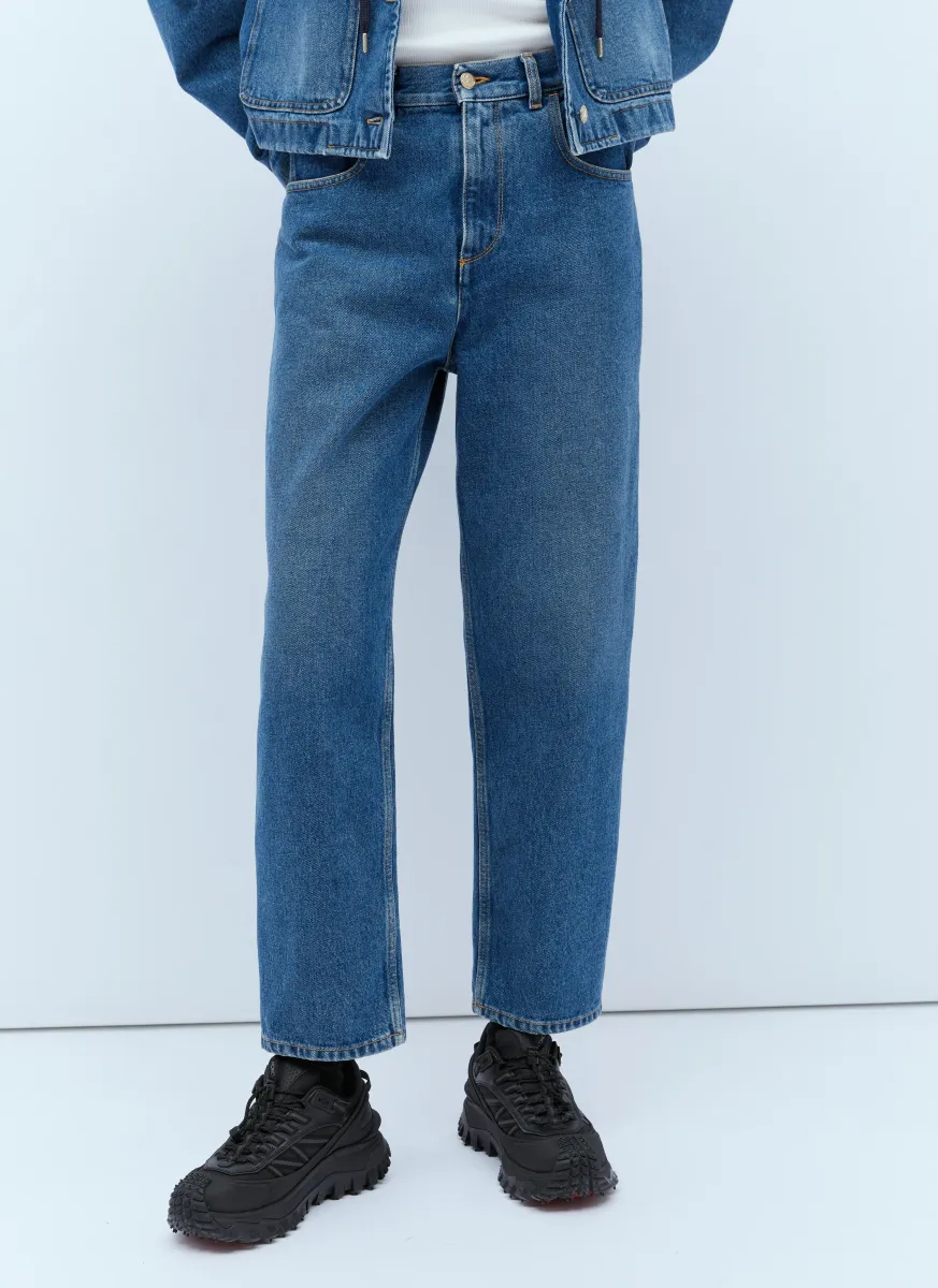 Cropped Jeans