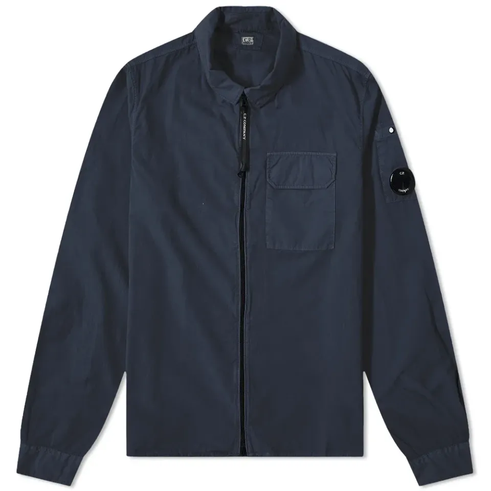 Arm Lens Zip Overshirt