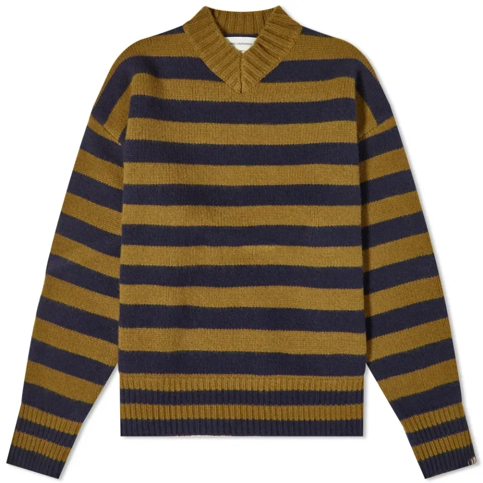 Long Sleeve Him Classic V Neck