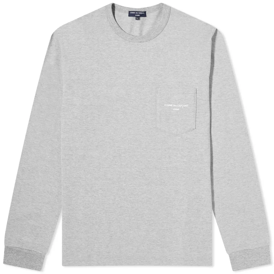 Pocket Logo Long Sleeve Tee