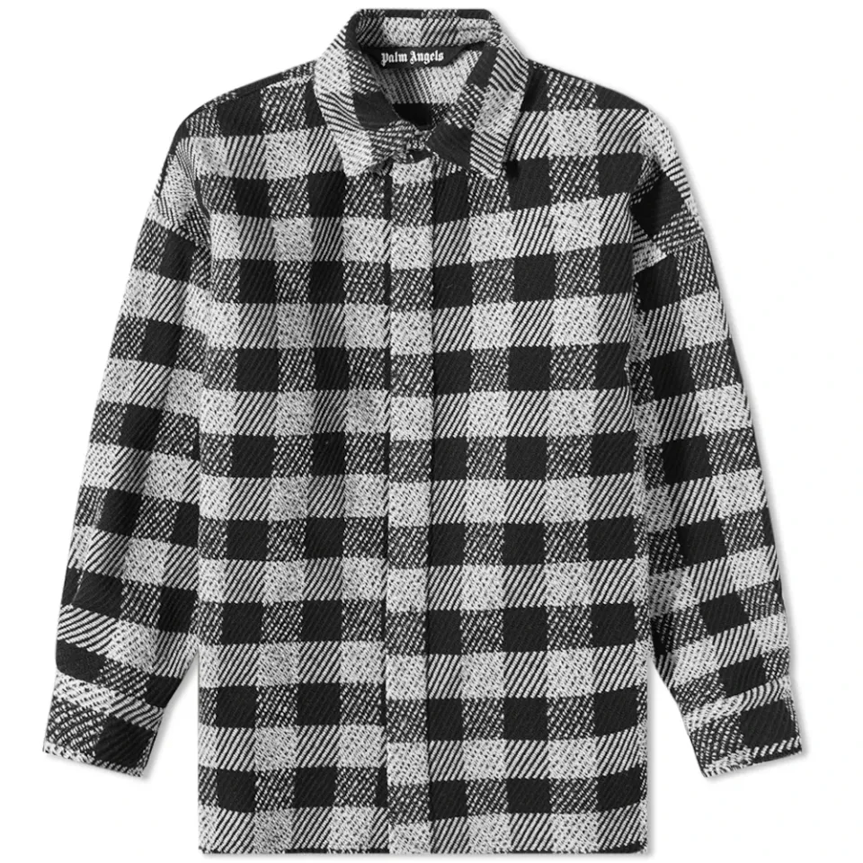 Curved Logo Overshirt
