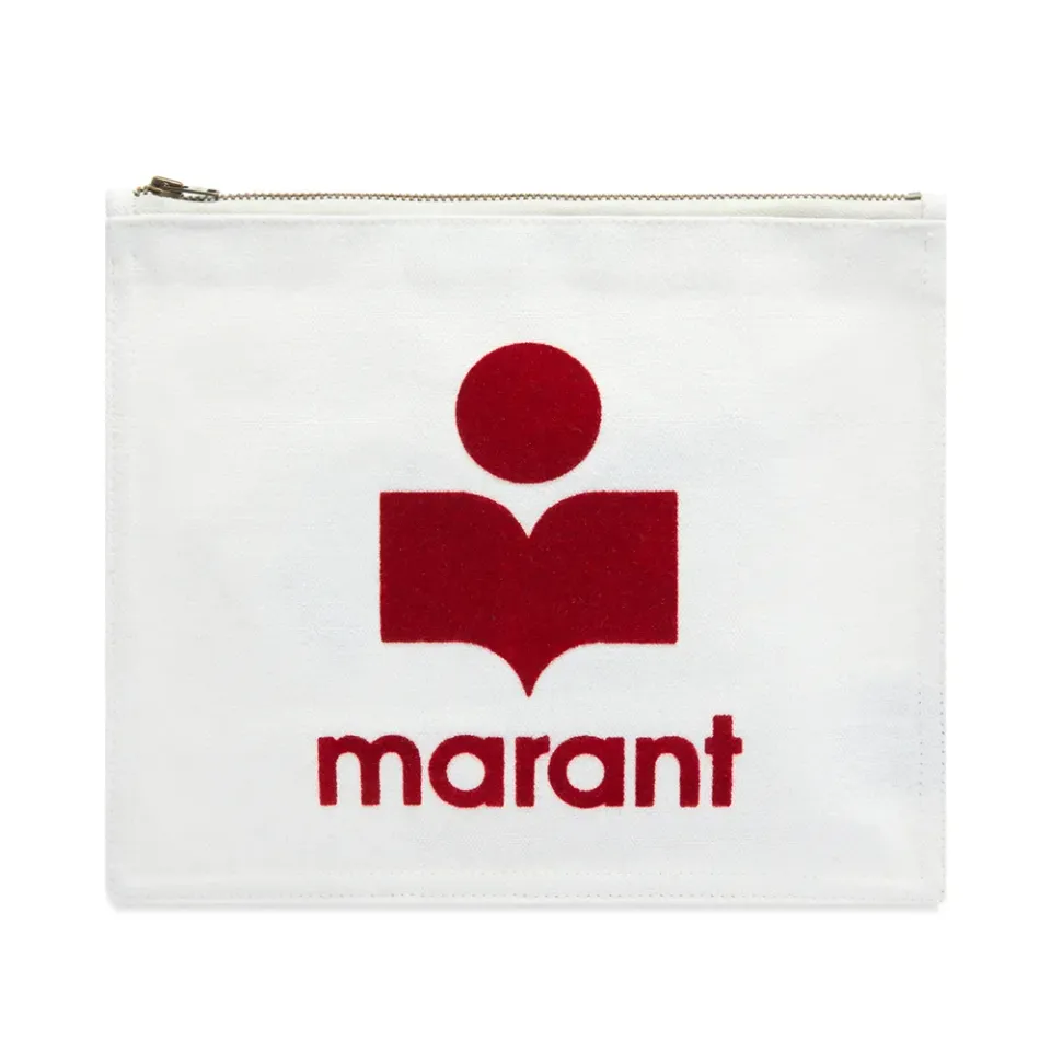 Isabel Marant Etoile Nettia Logo Pouch