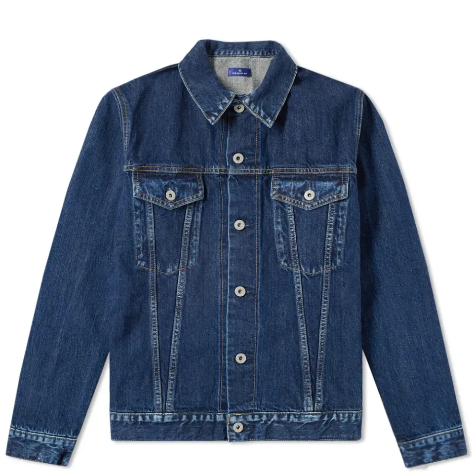 Inside Print Denim Jacket