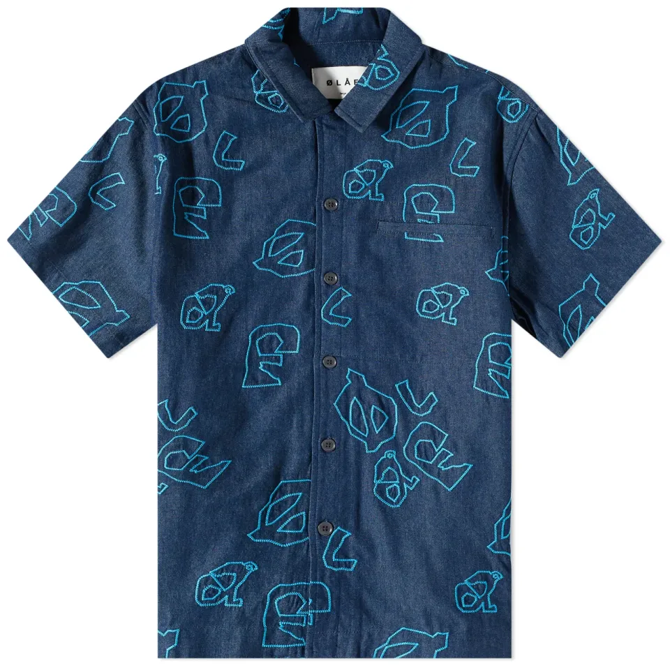 Denim AOP Vacation Shirt