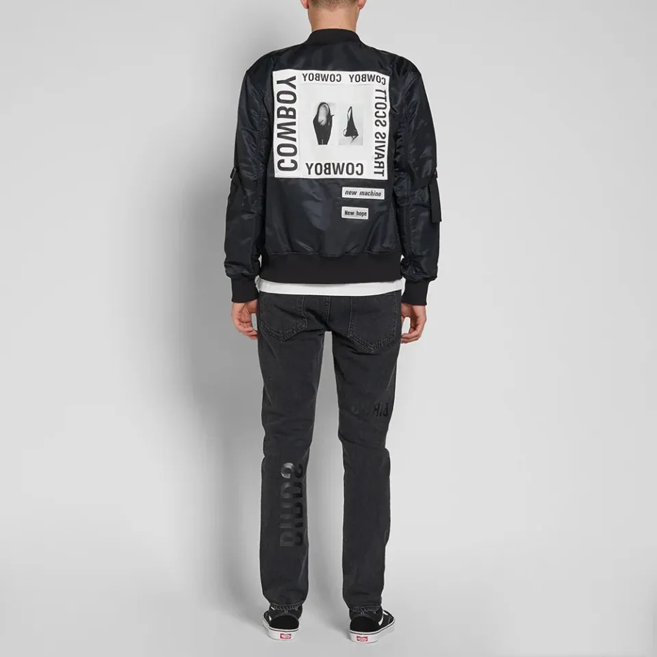 x Travis Scott Cowboy Patch Bomber
