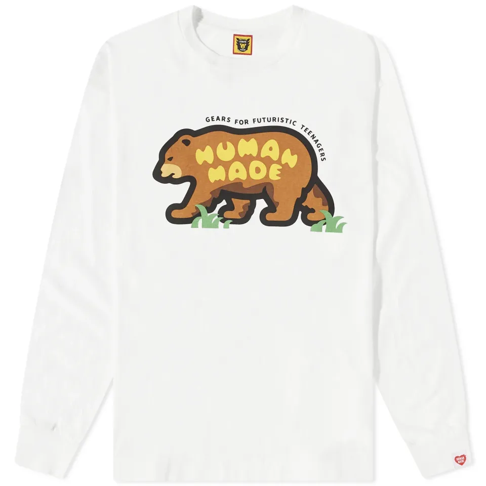 Long Sleeve Bear T-Shirt