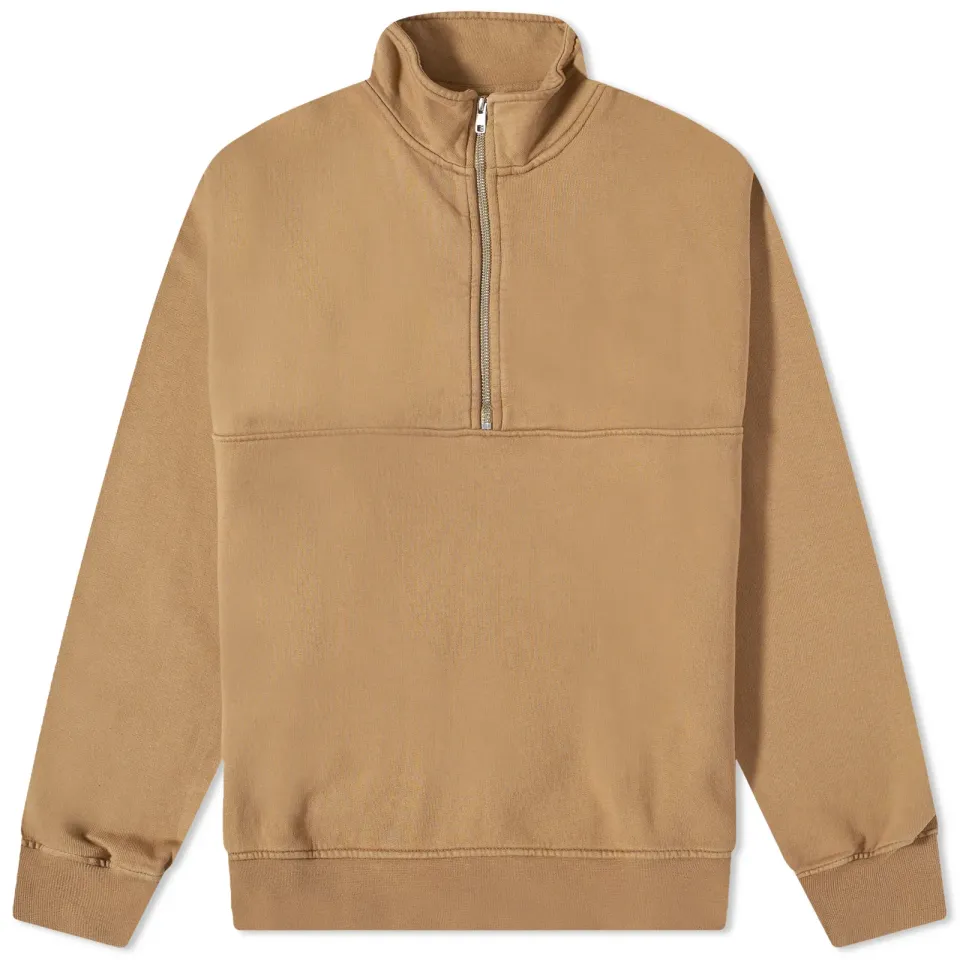Organic Quarter Zip Popover Sweat