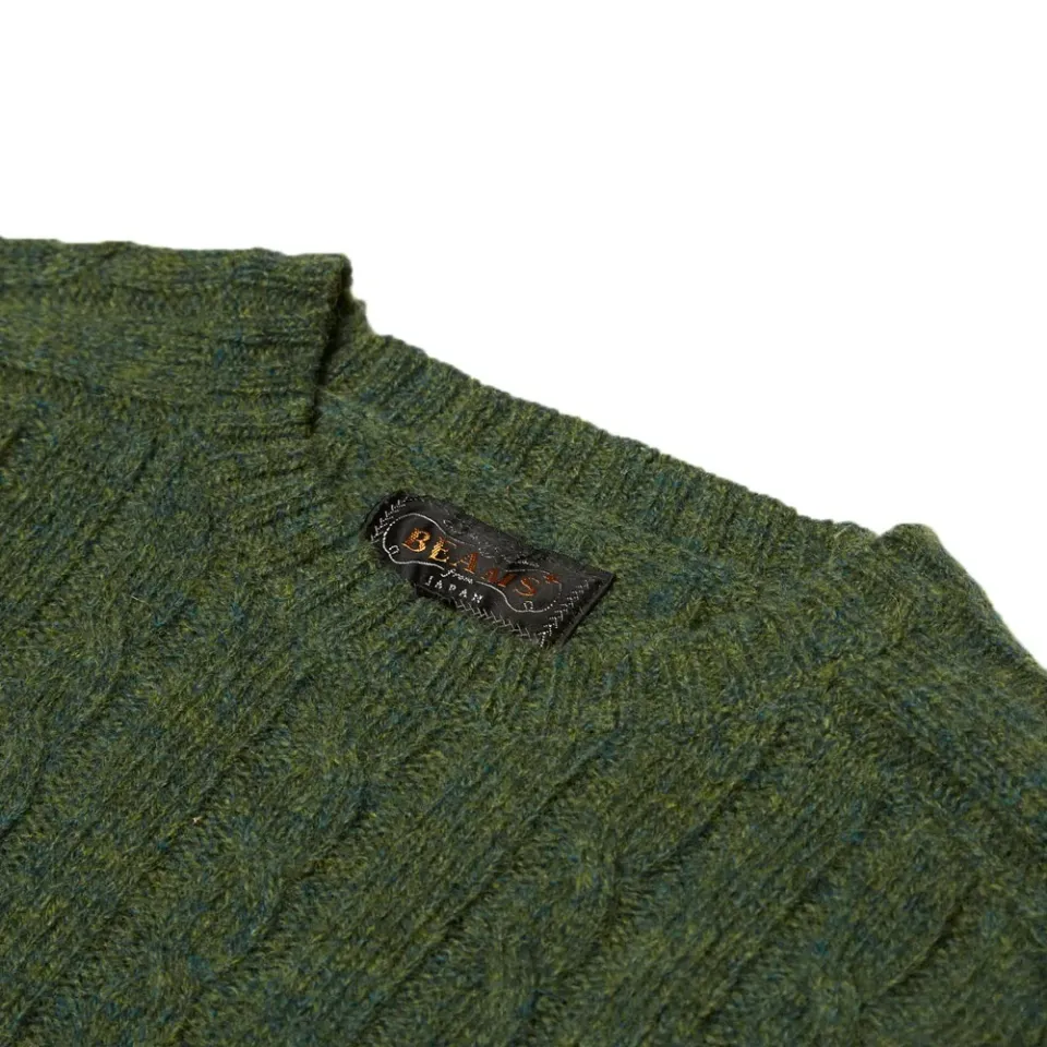 Cable Crew Sweater