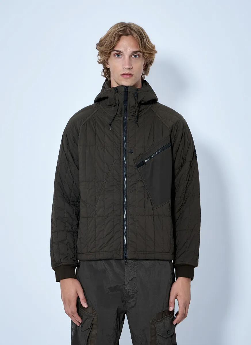 Quilted Hooded Jacket