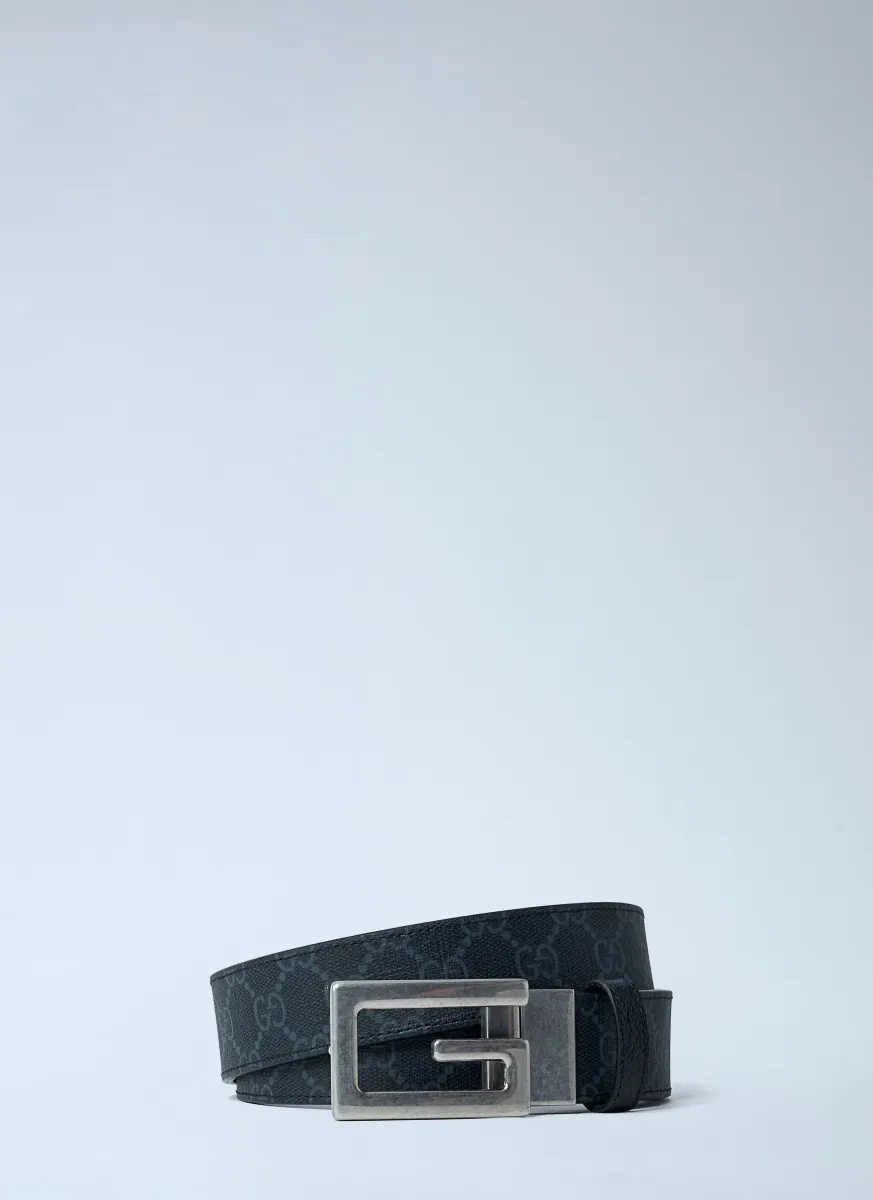 Interlocking G Leather Belt