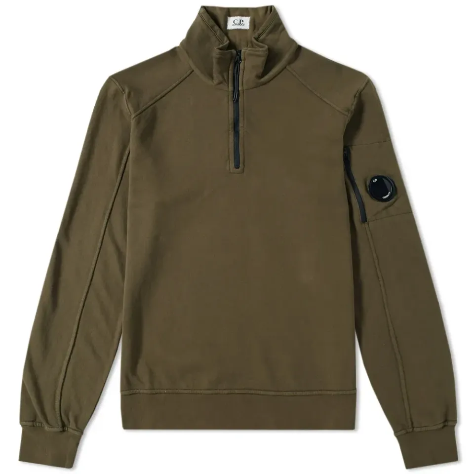 Arm Lens Quarter Zip Sweat