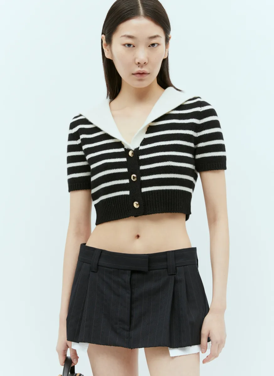 Cashmere Striped Top