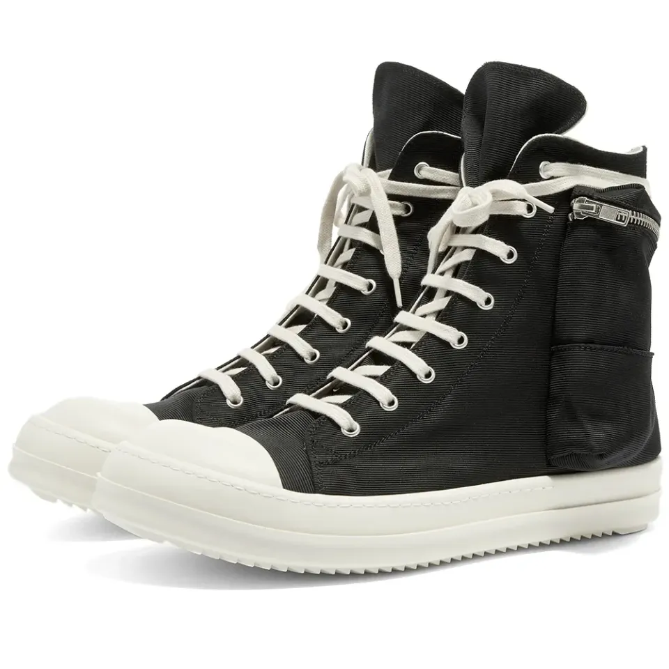 DRKSHDW Cargo Sneaks Cotton Twill Hi Top Sneaker