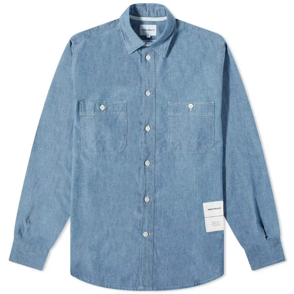 Silas Chambray Tab Series Pocket Shirt