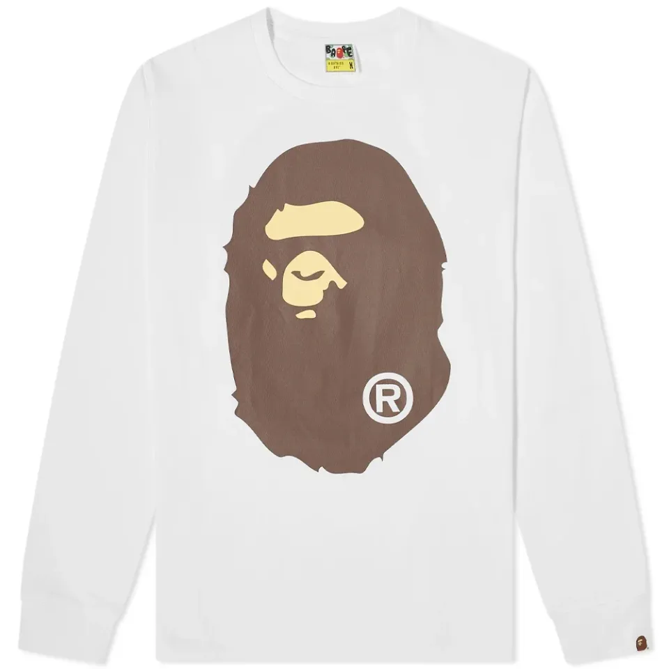 Long Sleeve Big Ape Head T-Shirt