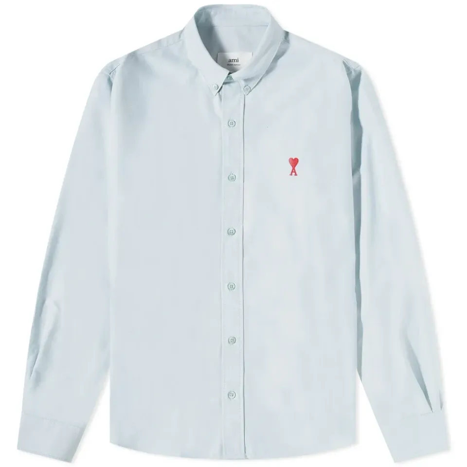 AMI Button Down Oxford Shirt