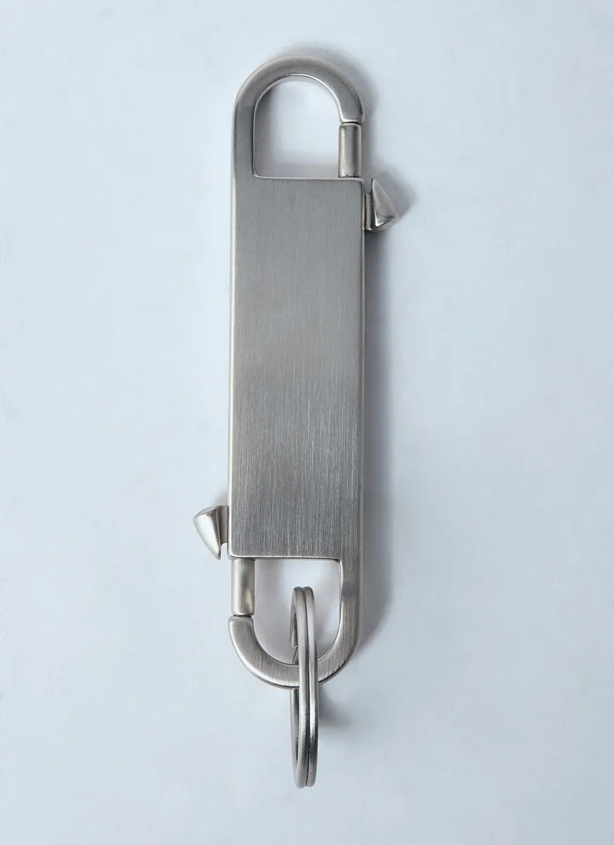 Gemini Metal Keyring