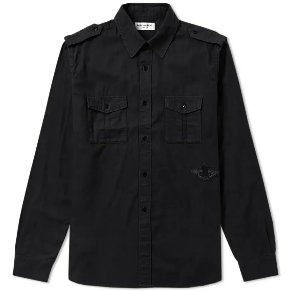 Military Patch Overshirt
