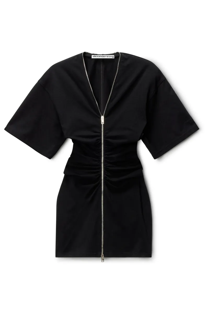 Zipper Tee Dress