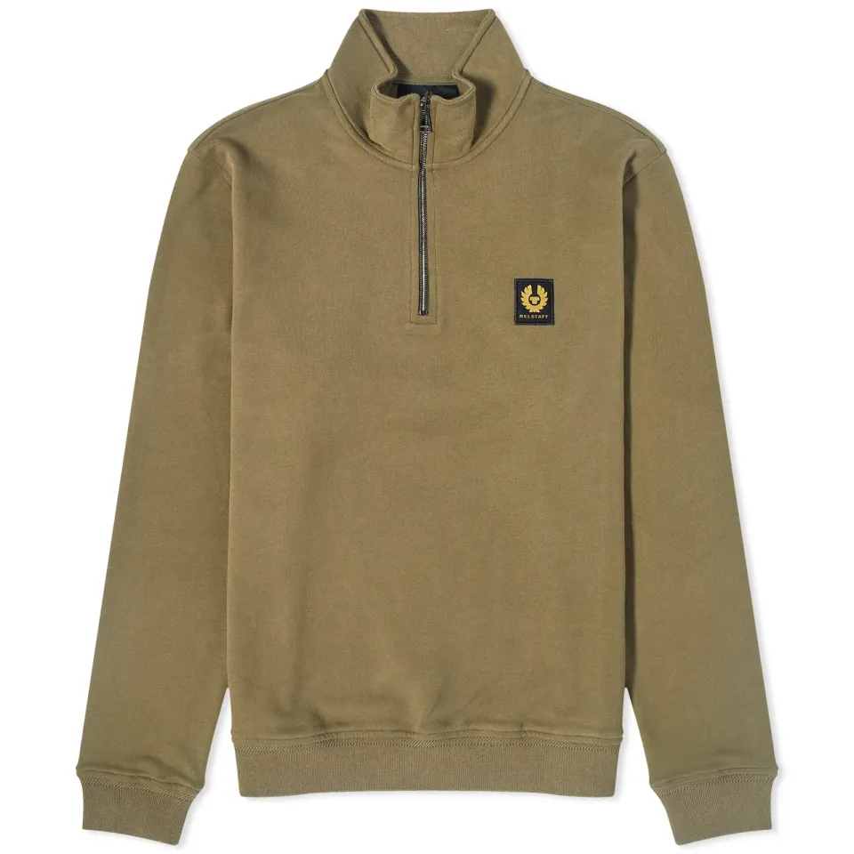 Patch Quarter Zip Sweat