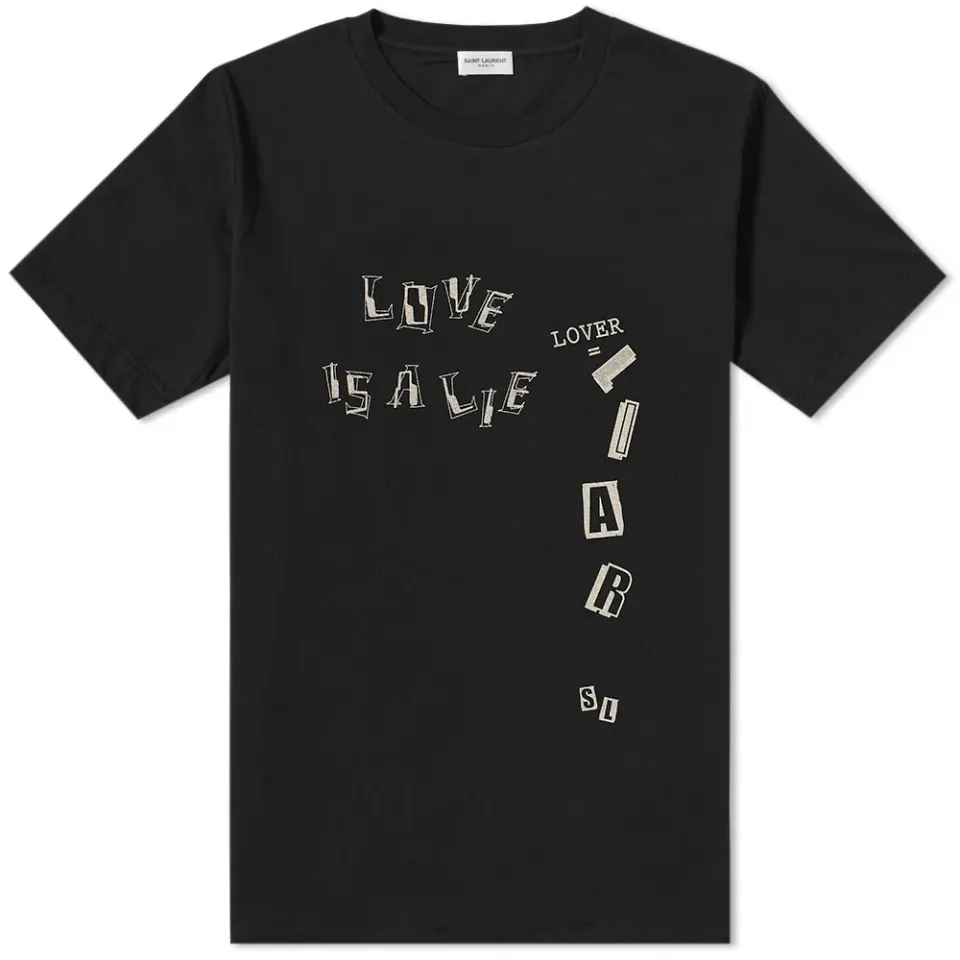 Lover Liar Print Tee