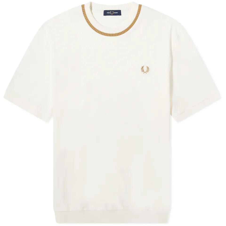 Crew Neck Pique T-Shirt