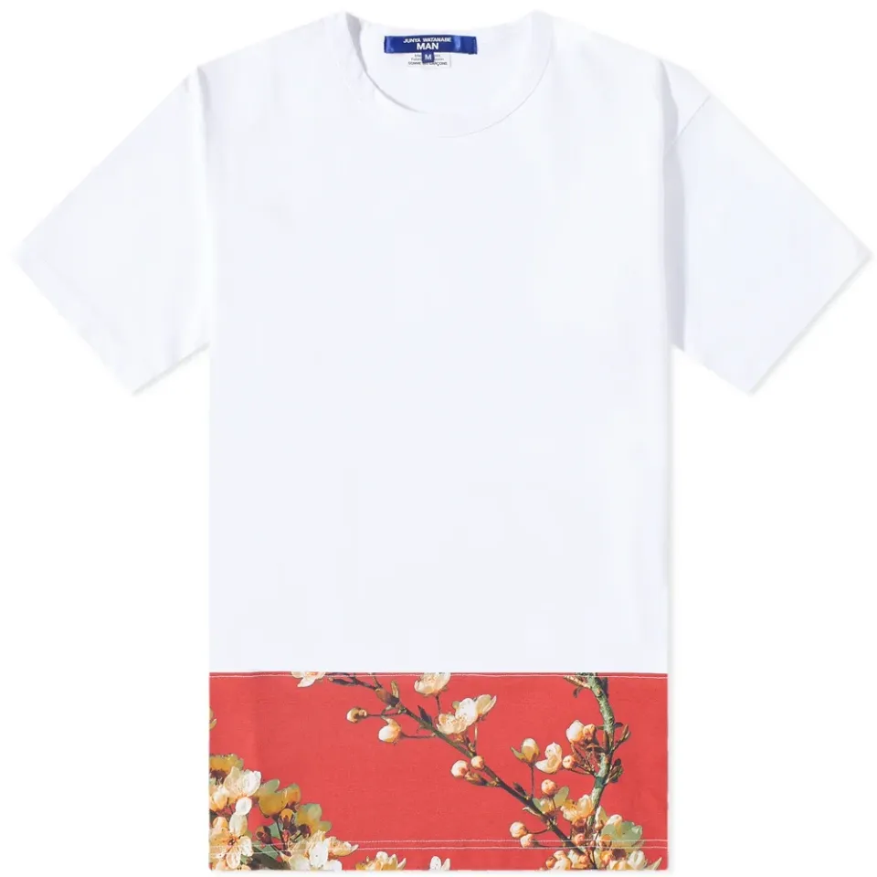 Floral Hem Tee