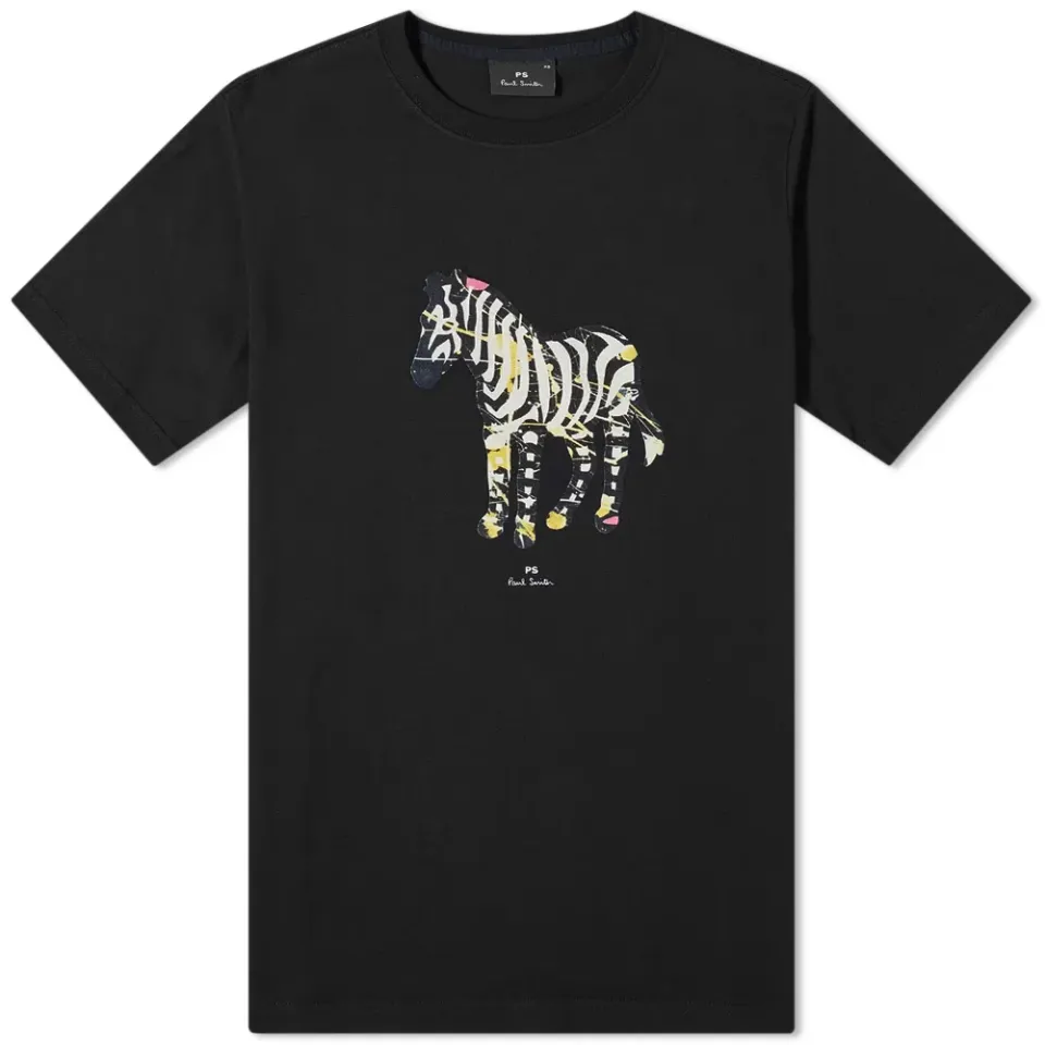 Large Zebra Print T-Shirt