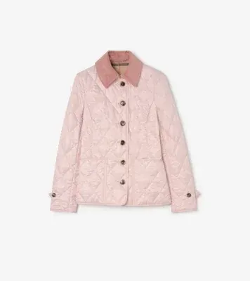 Quilted Fernleigh Jacket in Mallow pink - Women, Nylon