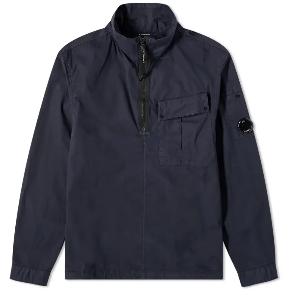 Arm Lens Quarter Zip Overshirt
