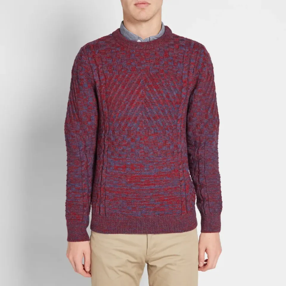 A.P.C. Wexford Intarsia Crew Knit