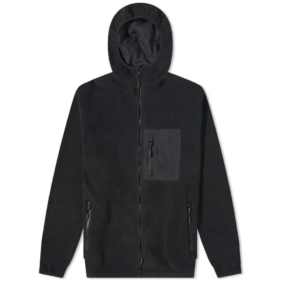 Polar Fleece Hooded Jacket