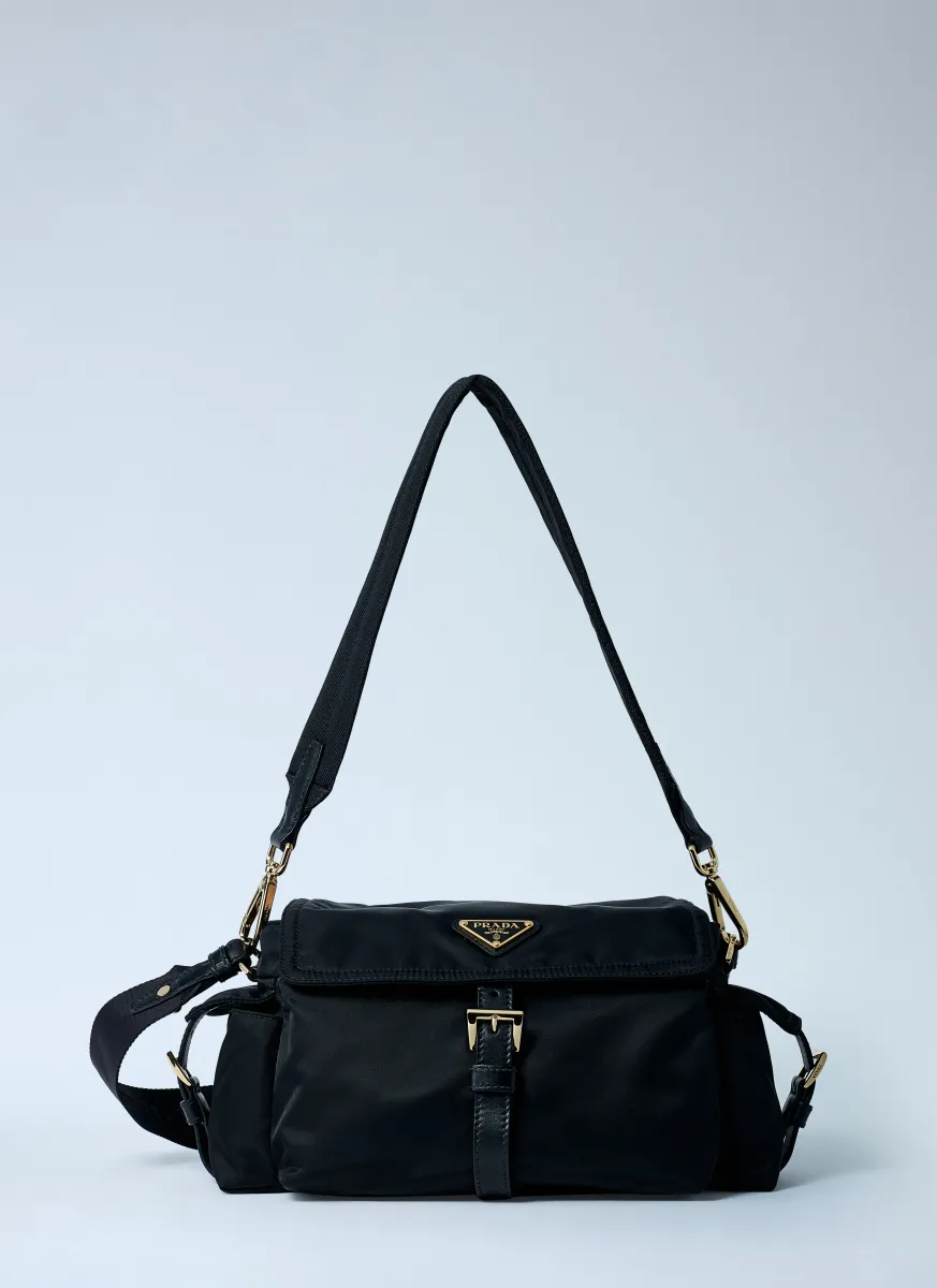 Medium Re-Nylon Explore Shoulder Bag