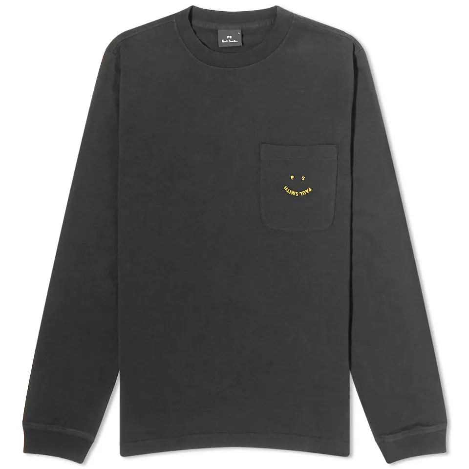 Long Sleeve Happy T-Shirt