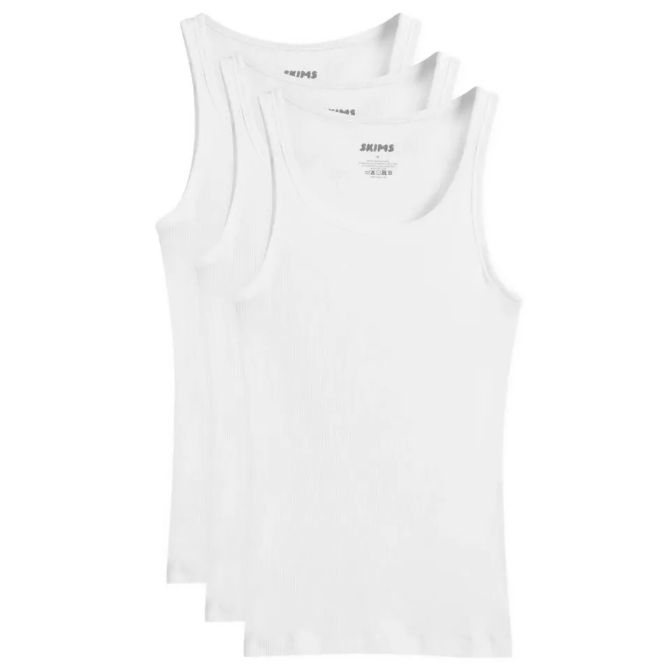 Cotton Rib Tank - 3-Pack