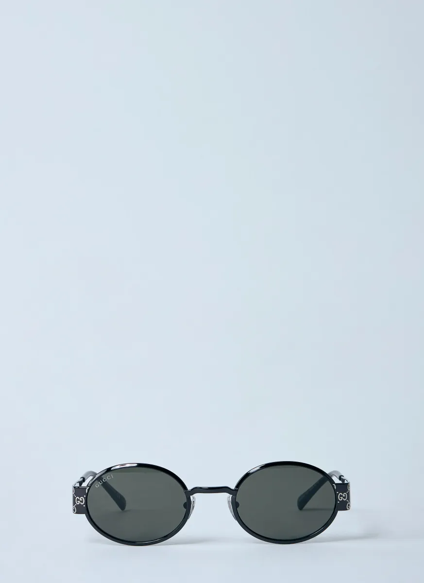 Monogram Metal Oval Sunglasses