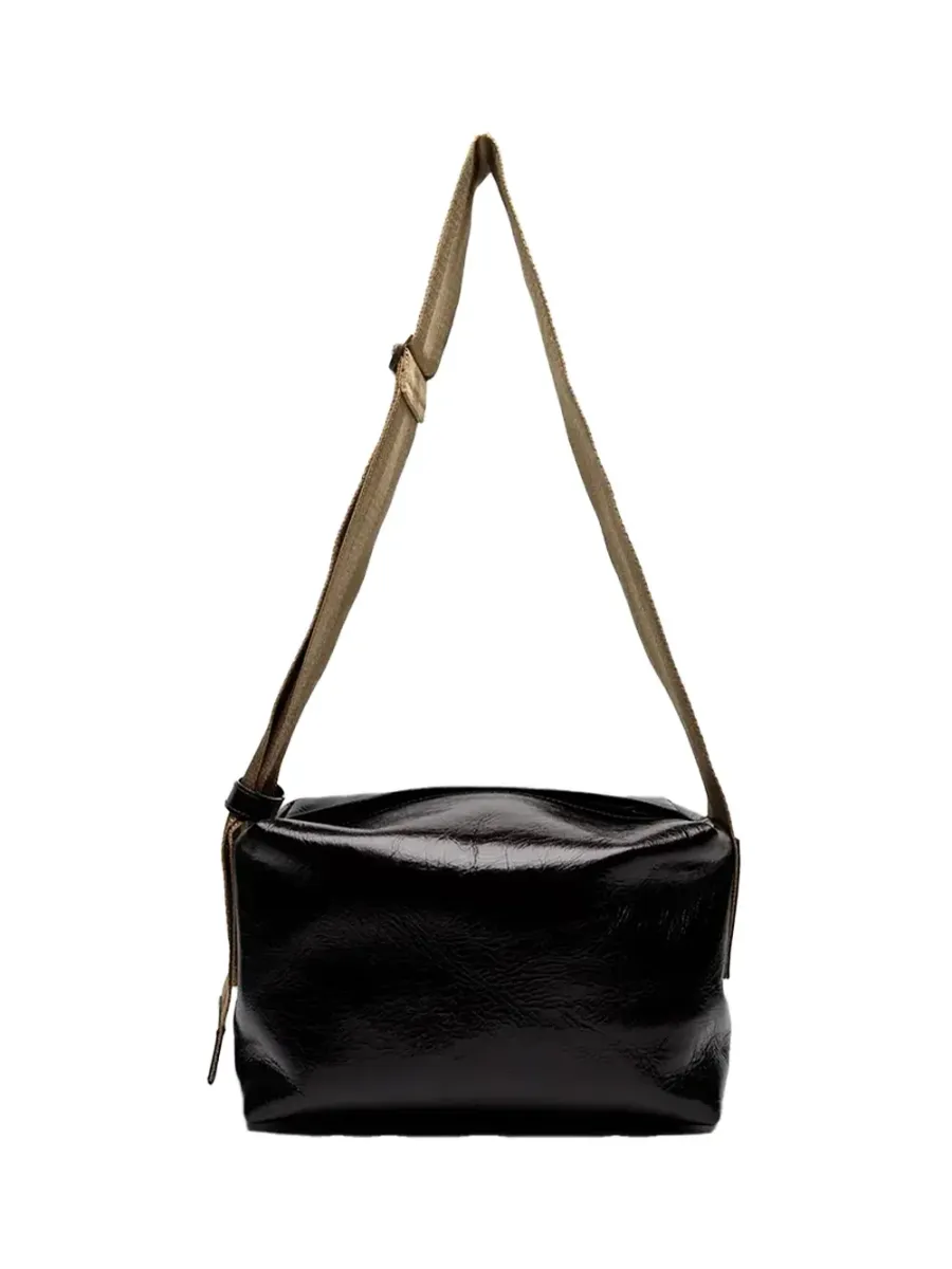 Medium Shoulder Bag Wine / Mustard