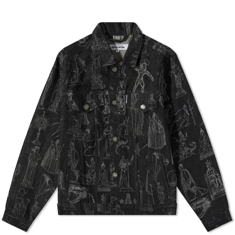 Reflective Denim Jacket