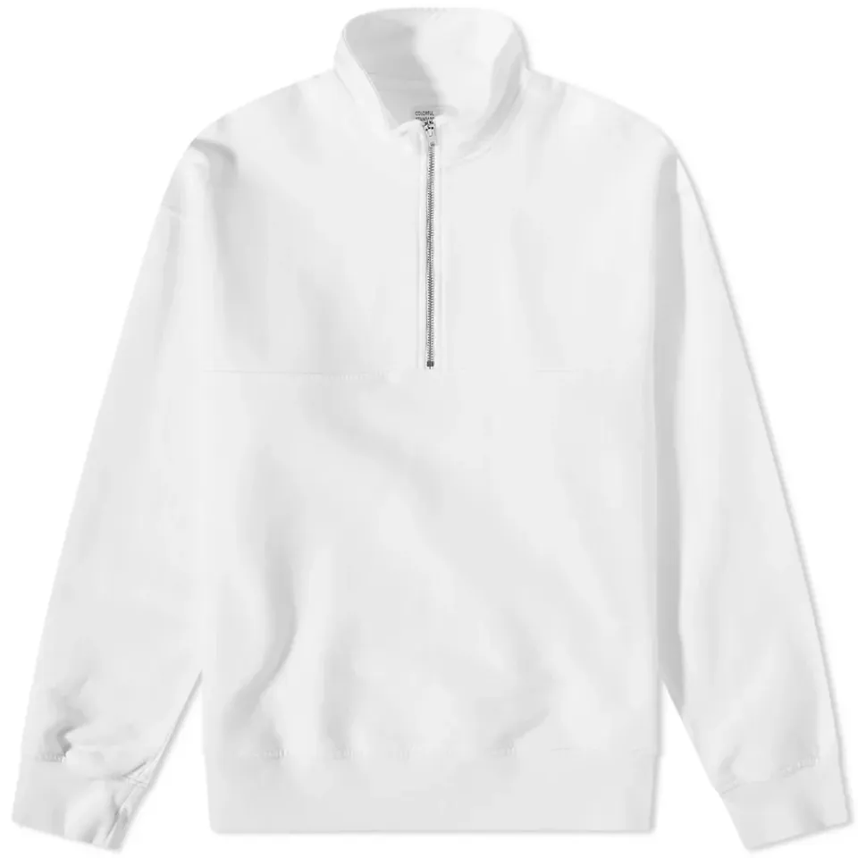 Organic Quarter Zip Crew Sweat