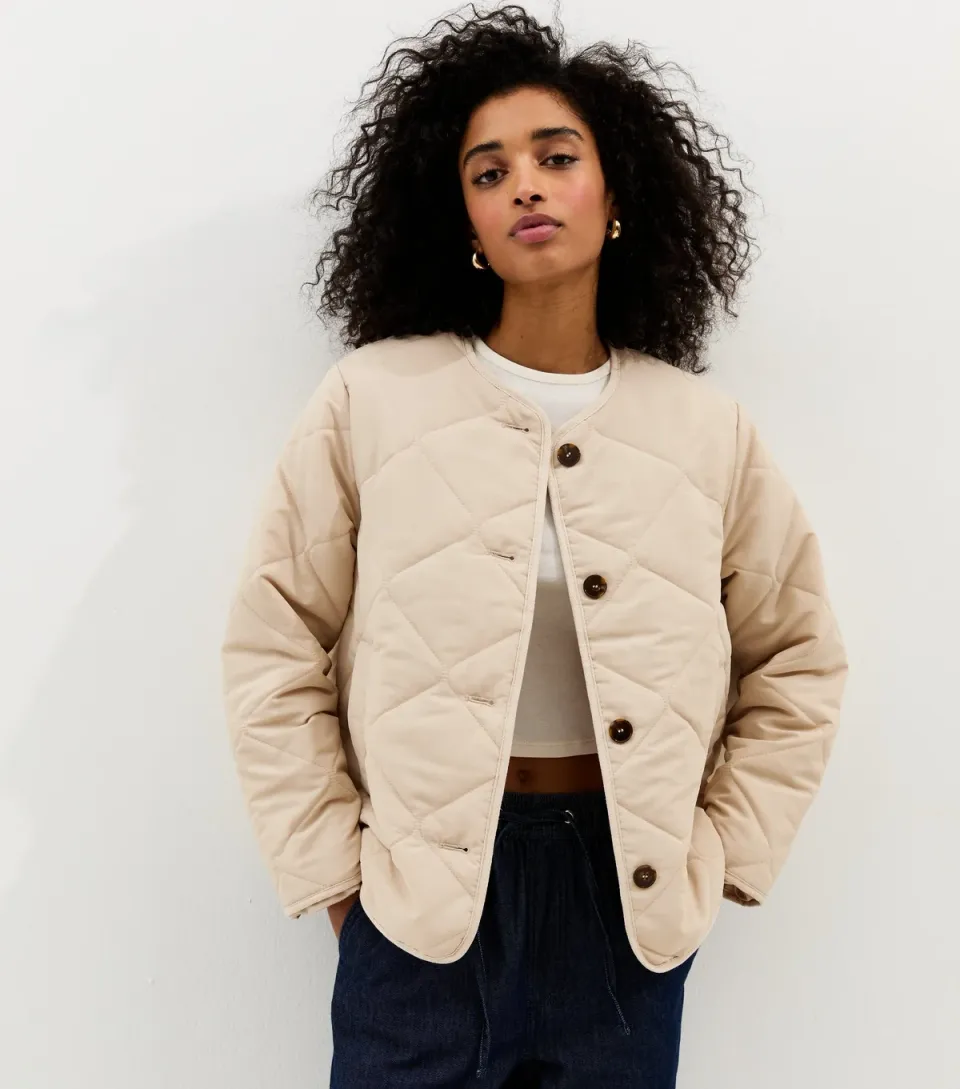 Women's Stone Soft Touch Quilted Jacket