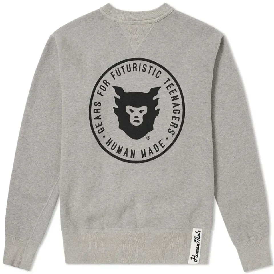 Futuristic Teenagers Crew Sweat