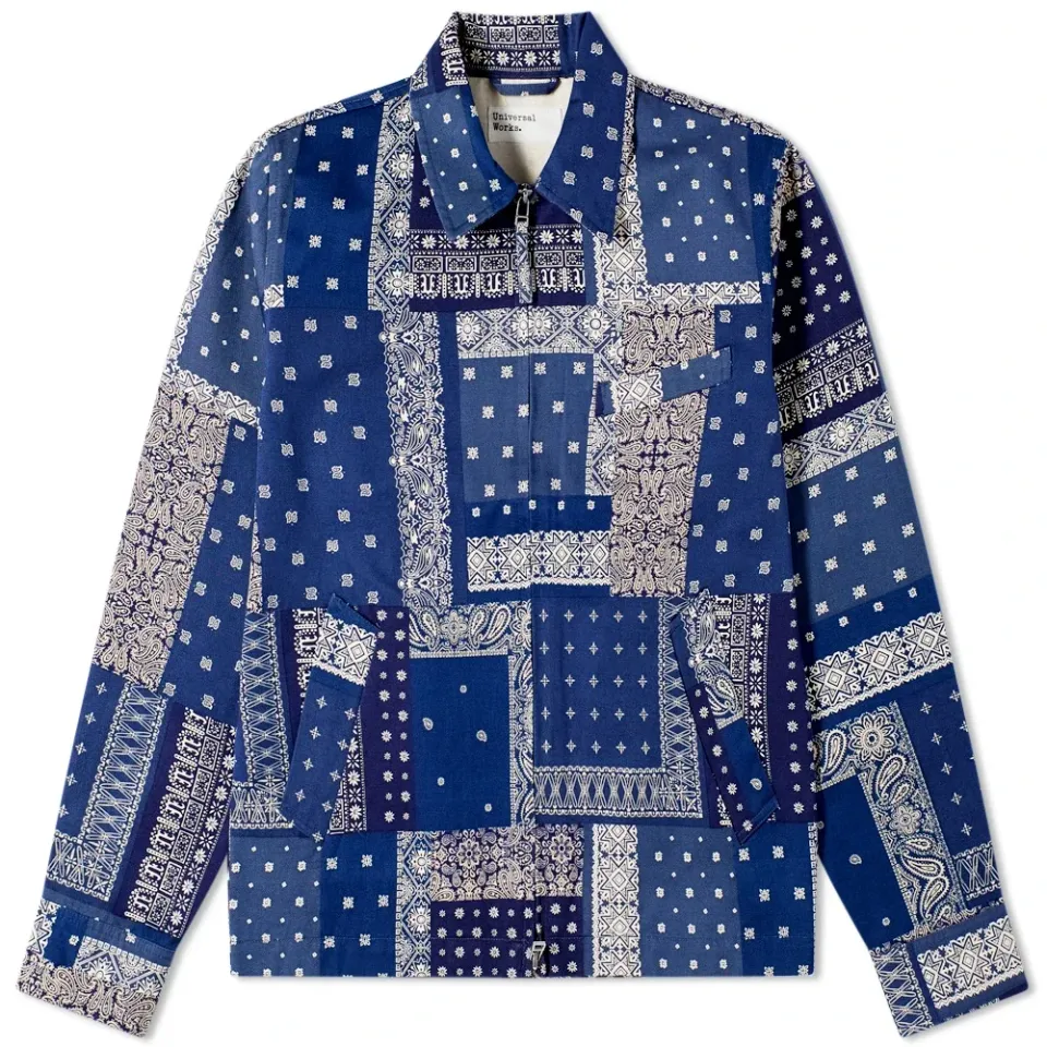 Patchwork Bandana Windcheater