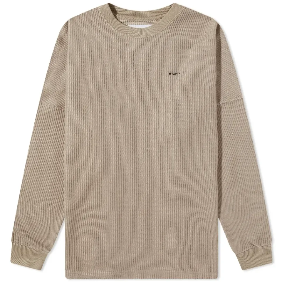 Long Sleeve Waffle T-Shirt