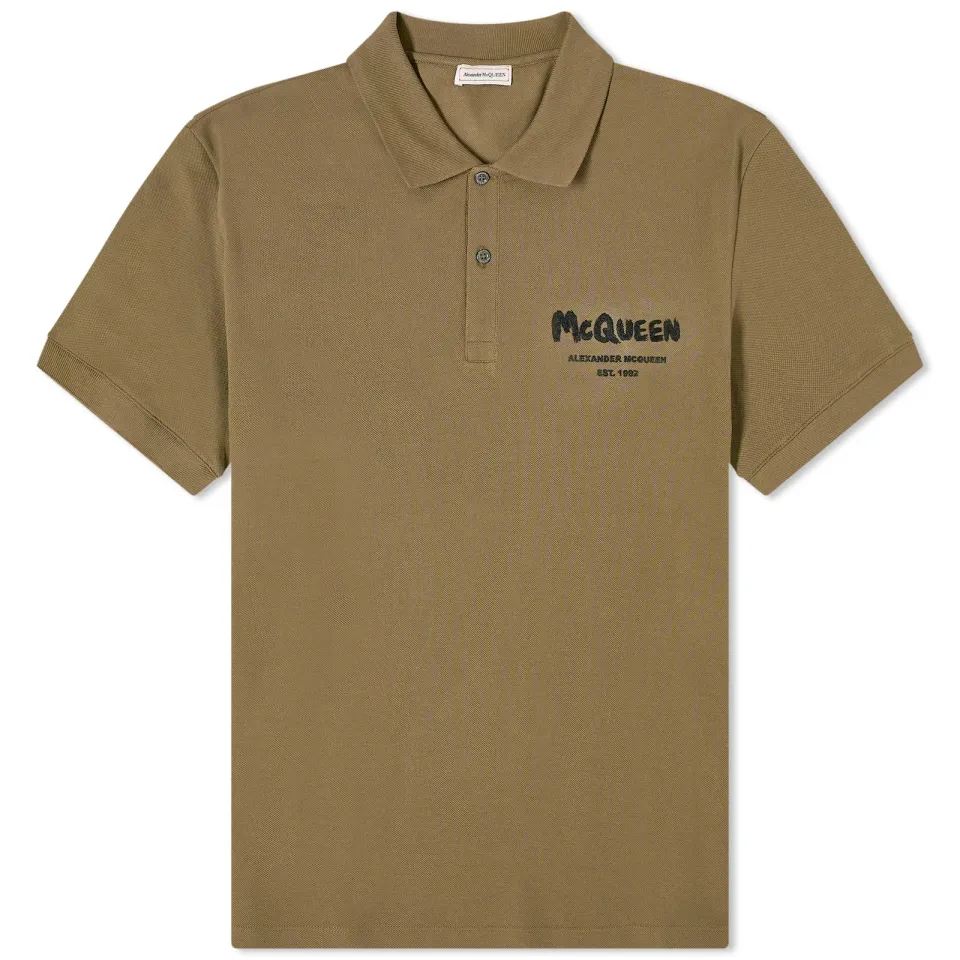 Graffiti Logo Polo Shirt