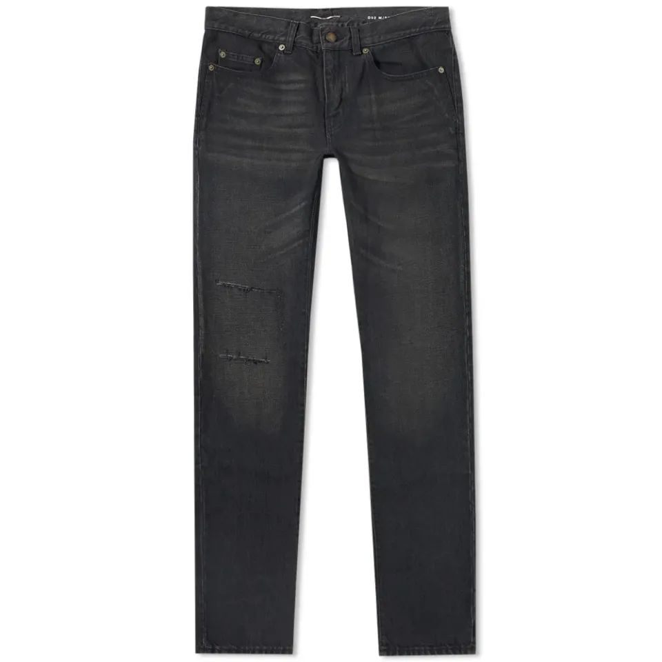 Skinny Fit Damaged Jean