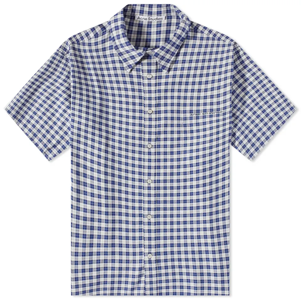 Sambler Short Sleeve Check Shirt