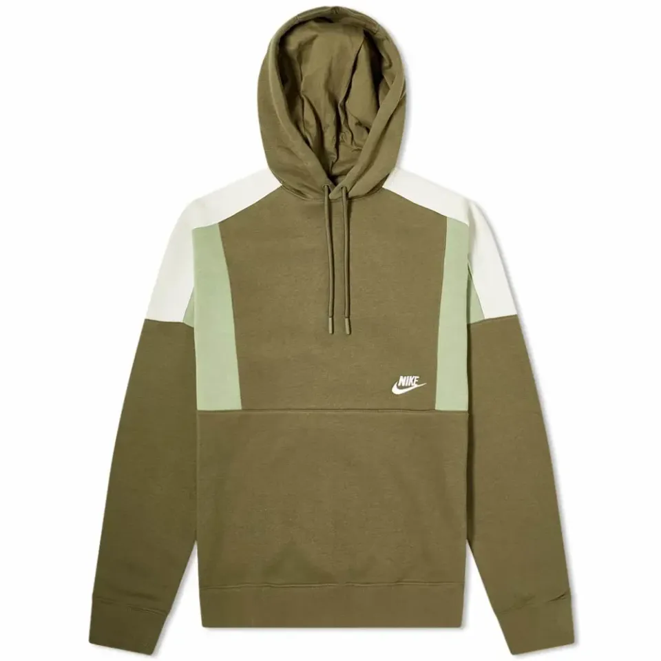 Colourblock Retro Popover Hoody