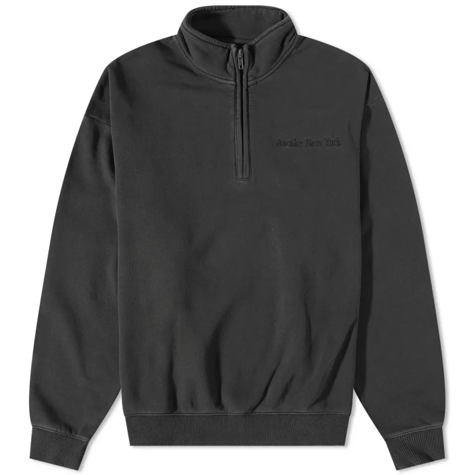 Logo Quarter Zip Sweat